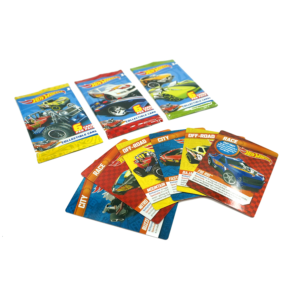 CK-Hot Wheels Collectible Cards (1 pack) - Asstorted Color