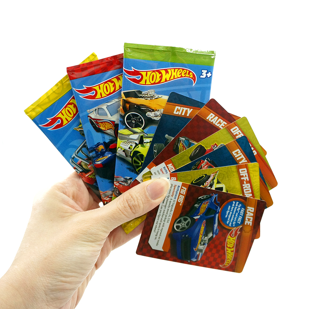 CK-Hot Wheels Collectible Cards (1 pack) - Asstorted Color