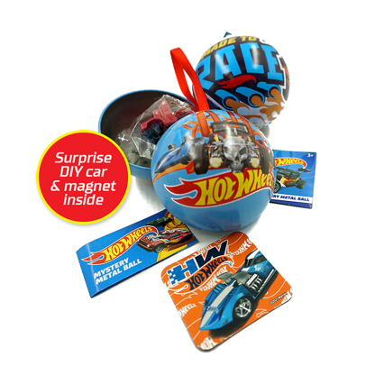CK-Hot Wheels Mystery Metal Ball - Dark Blue/Light Blue