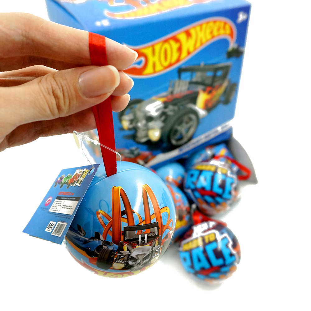 CK-Hot Wheels Mystery Metal Ball - Dark Blue/Light Blue