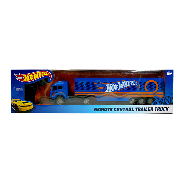 CK-HOT WHEELS R/C TRAILER TRK-BLUE