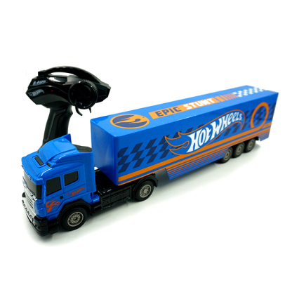 CK-HOT WHEELS R/C TRAILER TRK-BLUE
