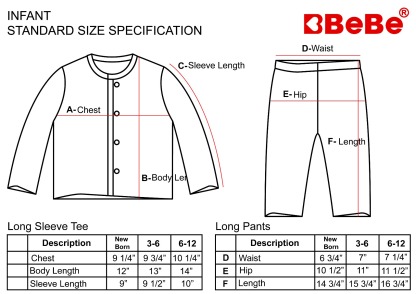 Bebe Front Opening Long Sleeve Tee With Long Pants - White (CBN2233304)