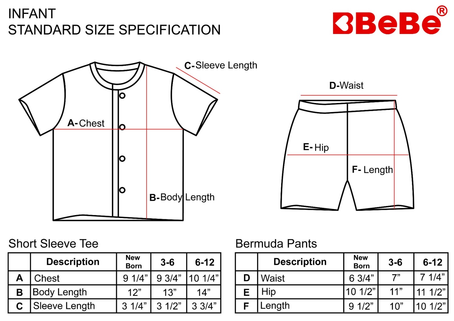 Bebe Front Opening Short Sleeve Tee With Bermuda Pants - White (CBN2233302)