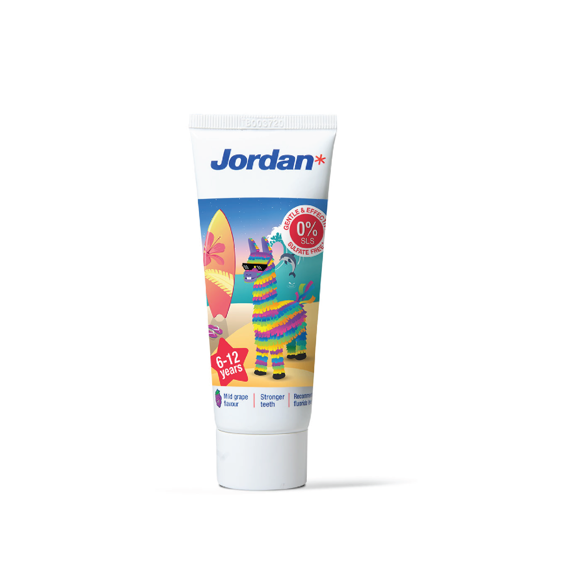 Jordan Kids Step 2 Toothpaste (Age 6-12) 75g - Assorted Colour