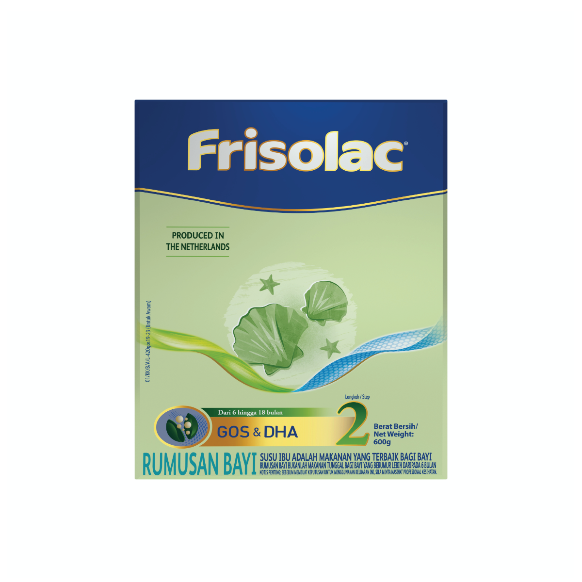 Frisolac 2 (600g) Pow Infant Bib Milk Formula