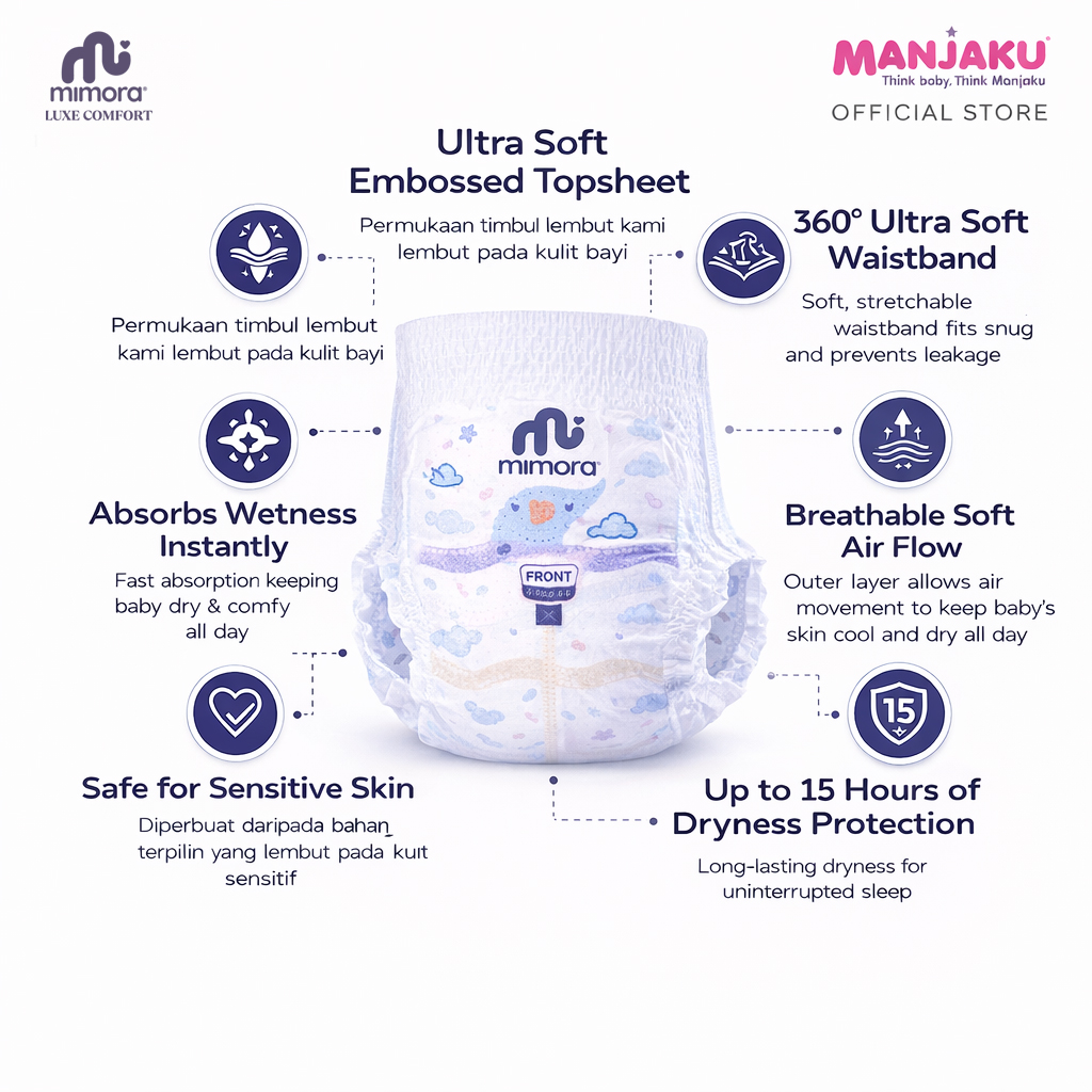 MIMORA LUXE COMFORT PANTS L40