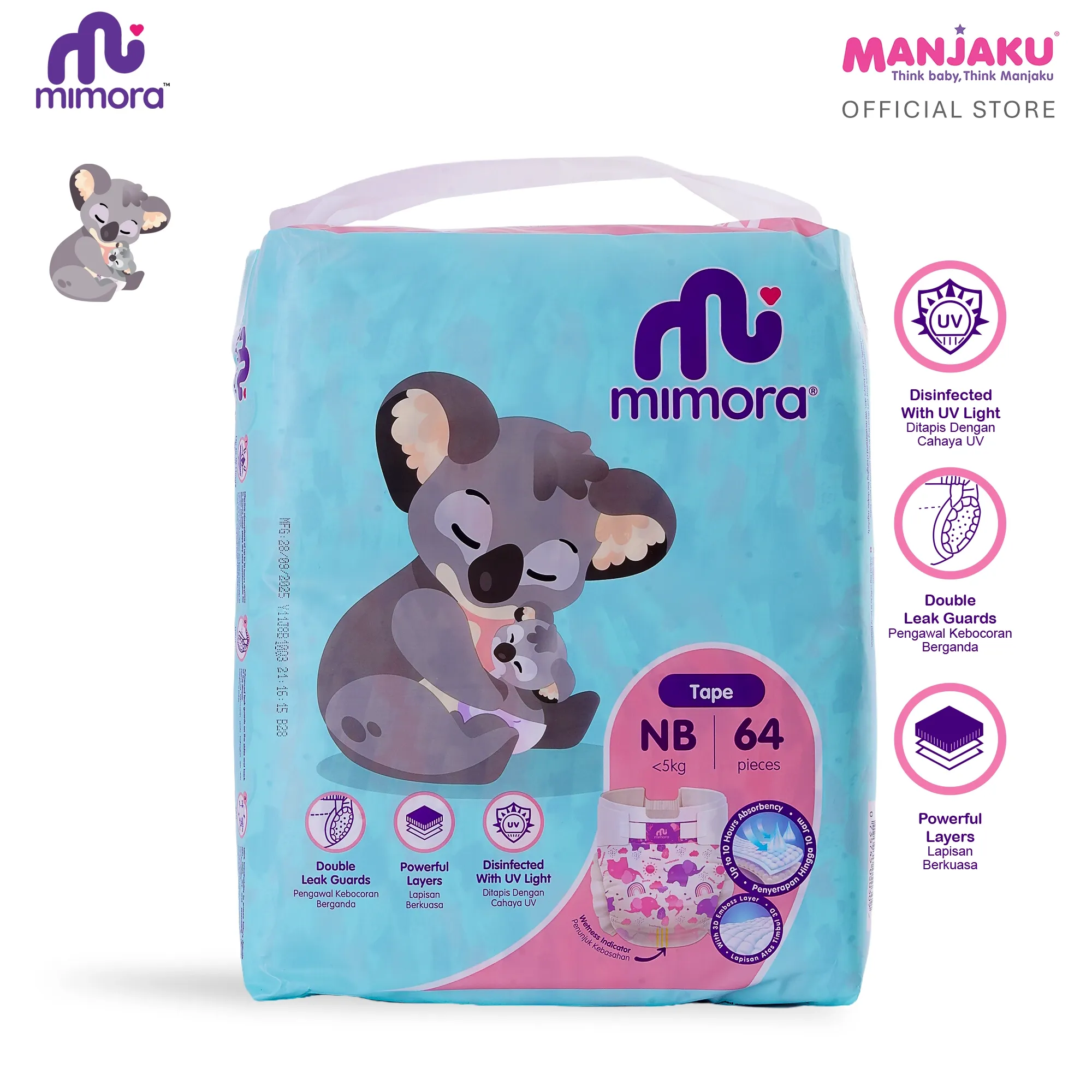 MIMORA TAPE NB64 / S82 / M72 / L60 / XL50