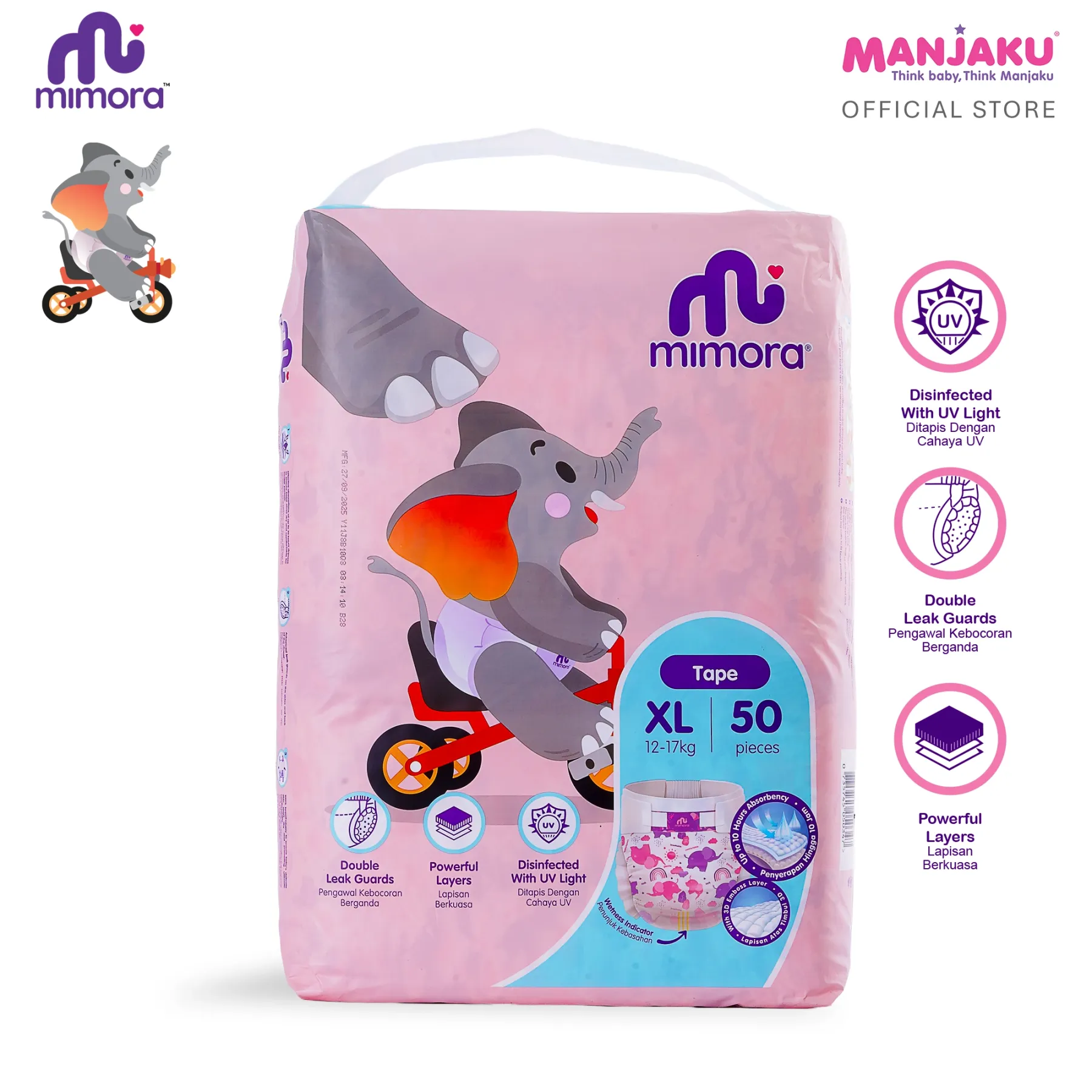MIMORA TAPE XL50 | Manjaku