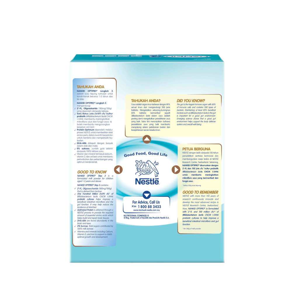 NANKID OPTIPRO 3 BIB (2X600G)