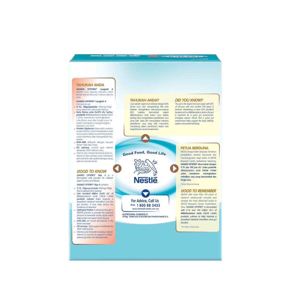 NANKID OPTIPRO 4 BIB (2X600G)