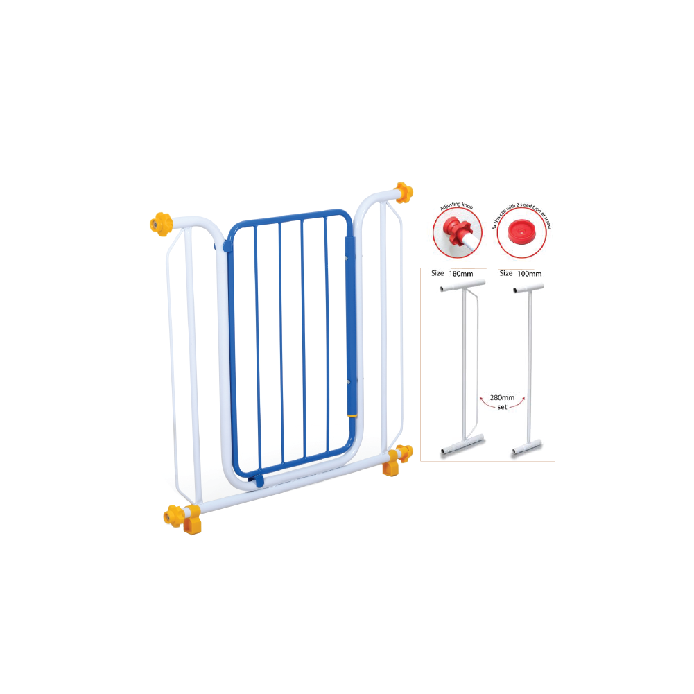 My Dear Deluxe Baby Safety Gate 9003D with 2 Extension Bar (Model: 320