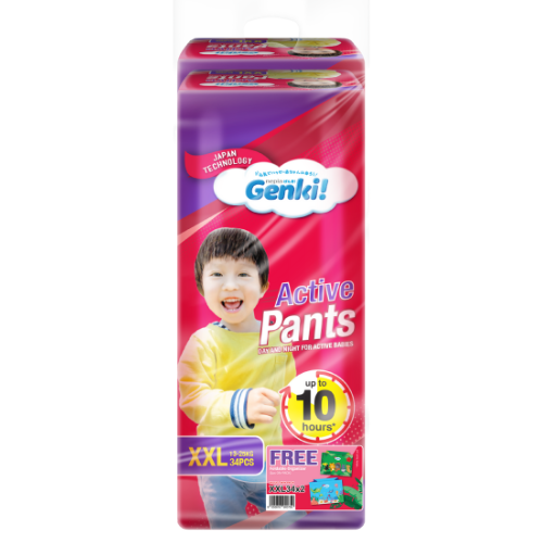 Genki Baby Pants Mega Twin Pack -XXL34