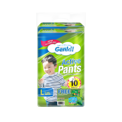 Genki Baby Pants Mega Twin Pack-L46