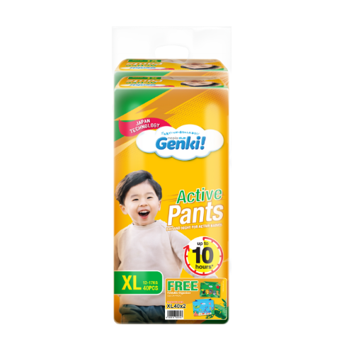 Genki Baby Pants Mega Twin Pack -XL40