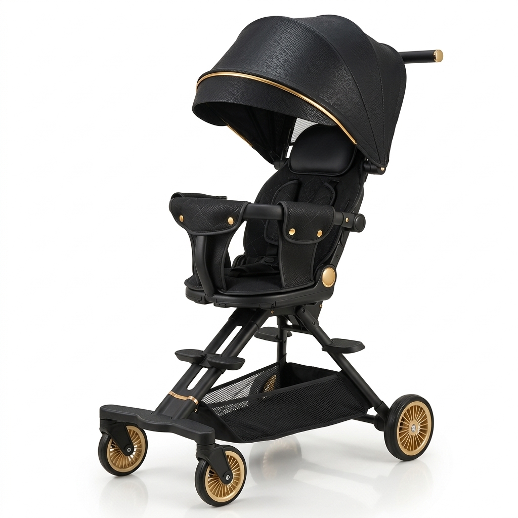 LIVKIN TE5 MAGIC STROLLER 2 WAY FACING BLACK / CREAM