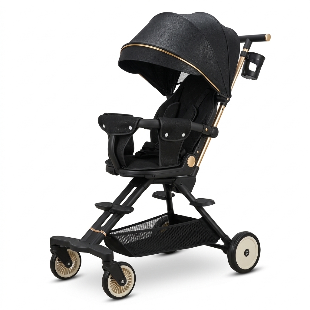 LIVKIN TE5 MAGIC STROLLER 2 WAY FACING BLACK / CREAM
