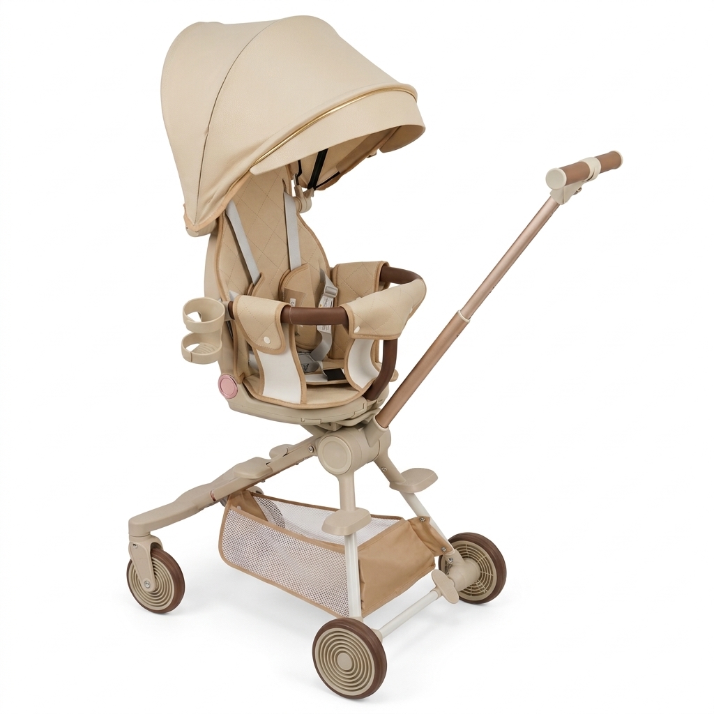 LIVKIN TE5 MAGIC STROLLER 2 WAY FACING BLACK / CREAM