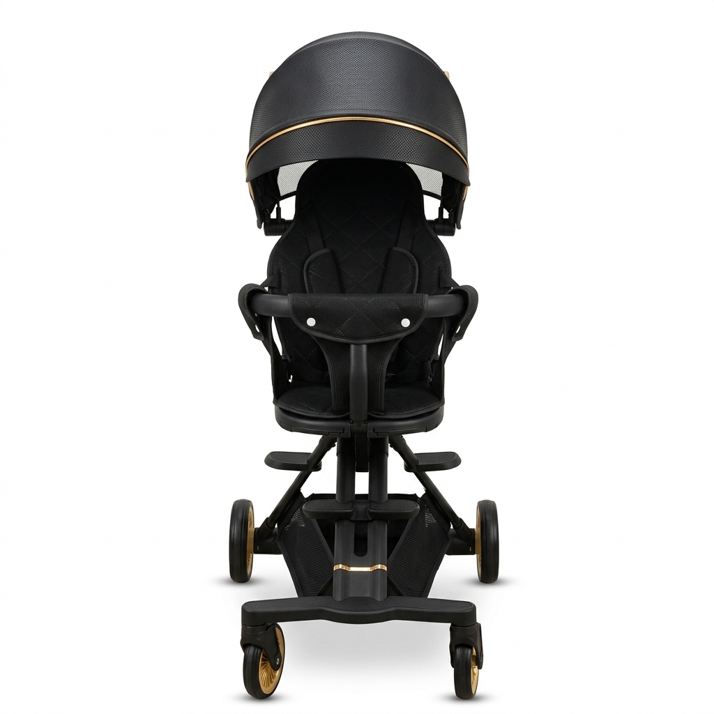 LIVKIN TE5 MAGIC STROLLER 2 WAY FACING BLACK / CREAM