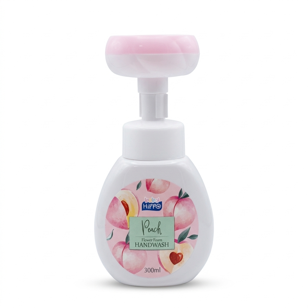 BABY HIPPO FLOWER FOAM HANDWASH 300ML
