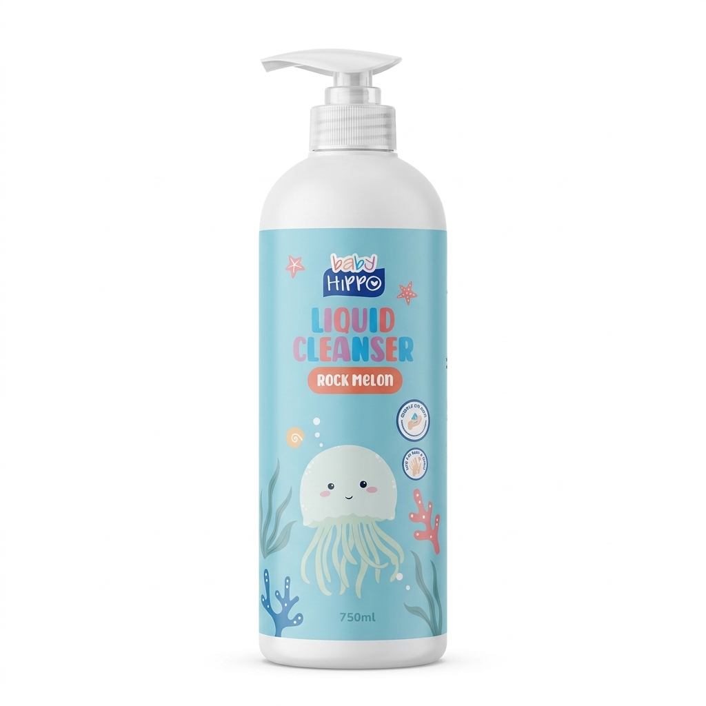 BABY HIPPO LIQUID CLEANSER 750ML
