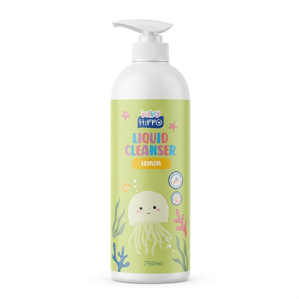 BABY HIPPO LIQUID CLEANSER 750ML