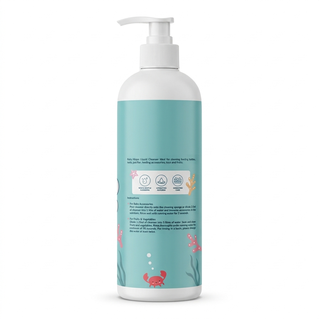 BABY HIPPO LIQUID CLEANSER 750ML