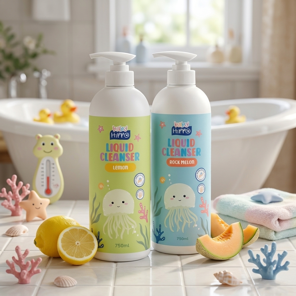 BABY HIPPO LIQUID CLEANSER 750ML