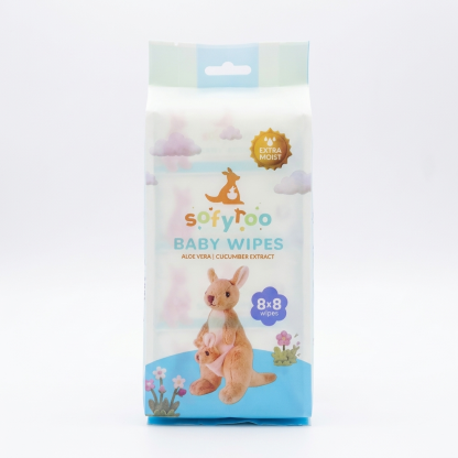 SOFYROO MINI WIPES 8X8S EXTRA MOIST