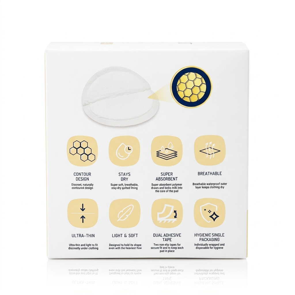 MOMMYMORA HONEYCOMB B/PADS 60S