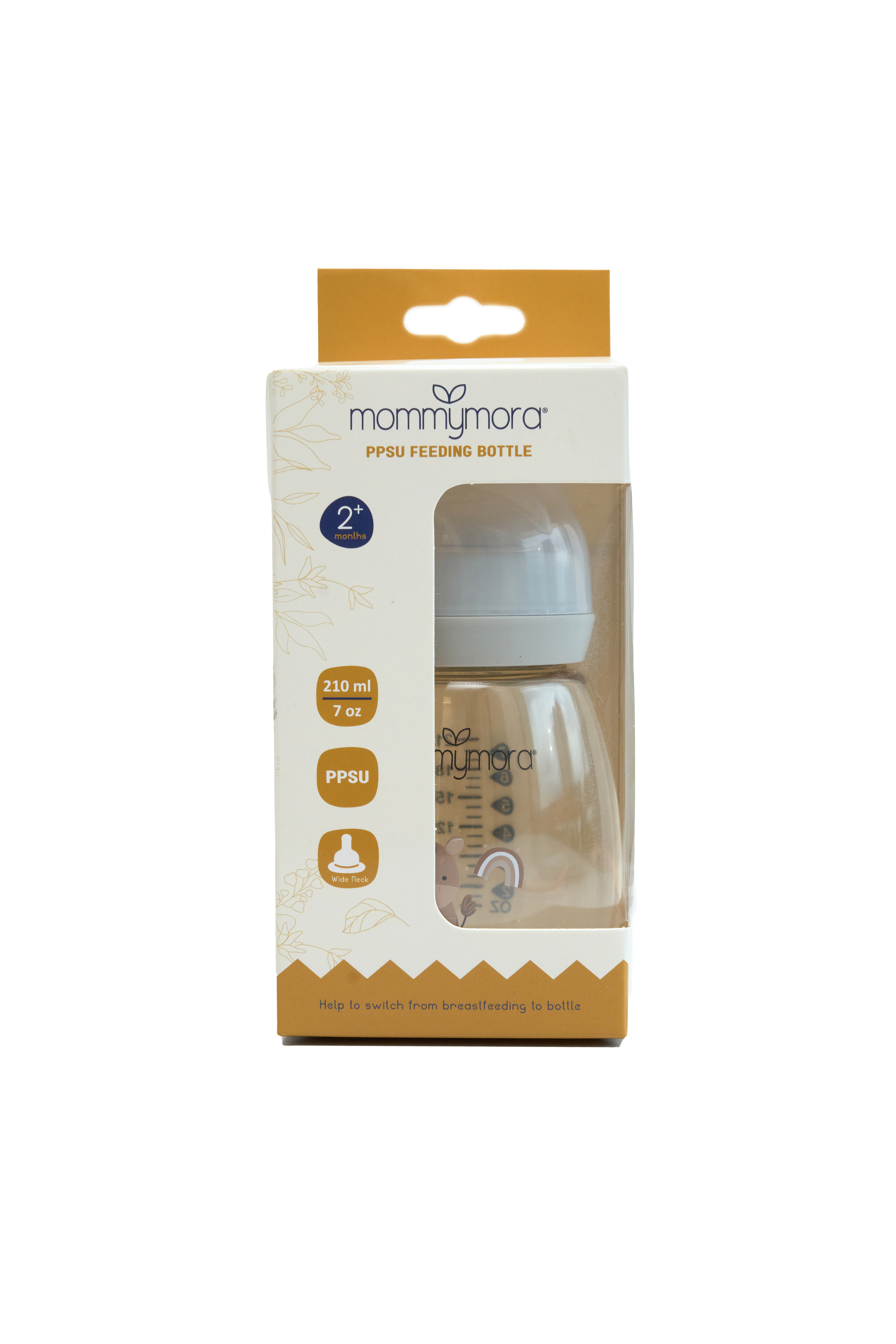 MOMMYMORA PPSU FEEDING BTL 210ML/7OZ