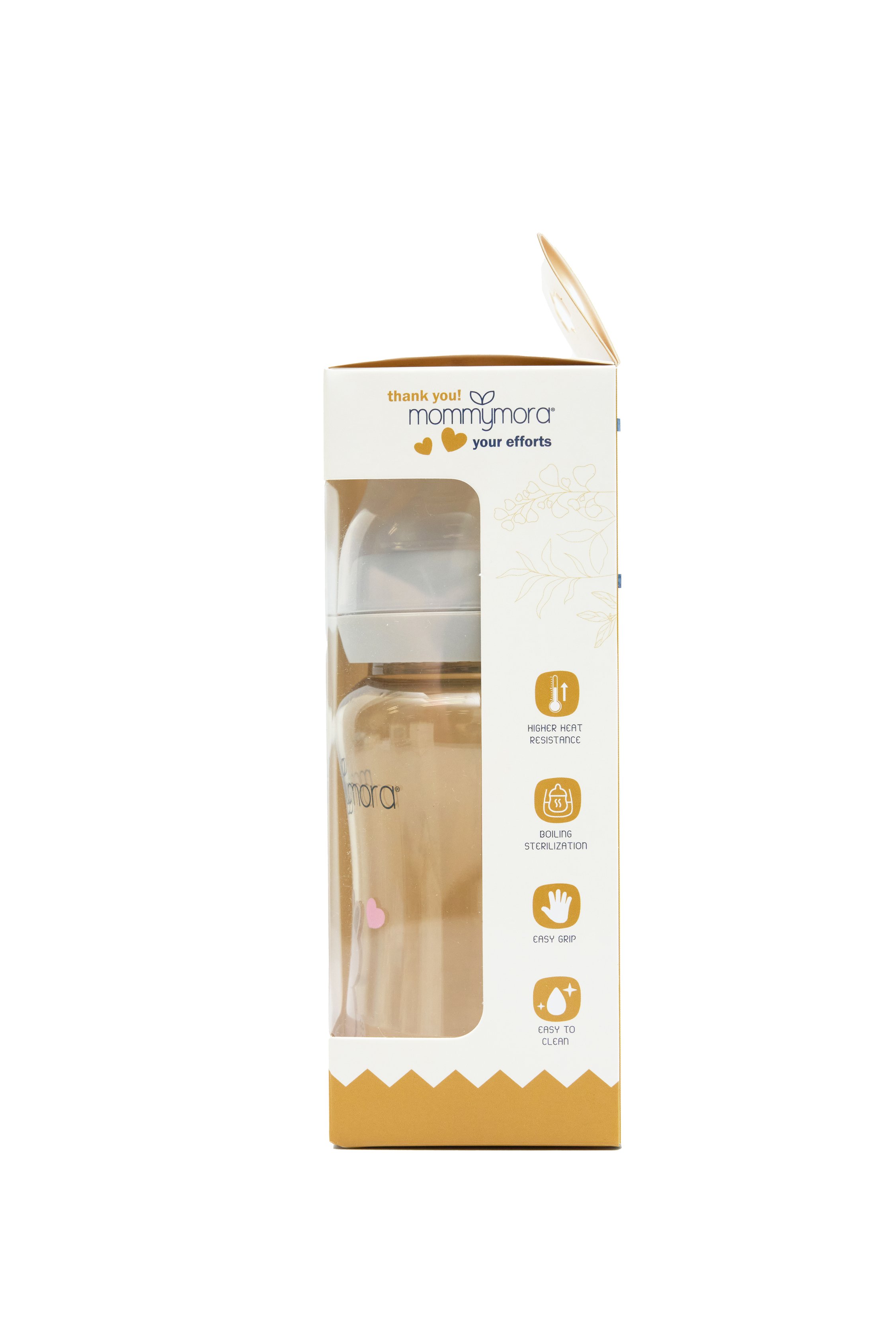 MOMMYMORA PPSU FEEDING BTL 240ML/8OZ