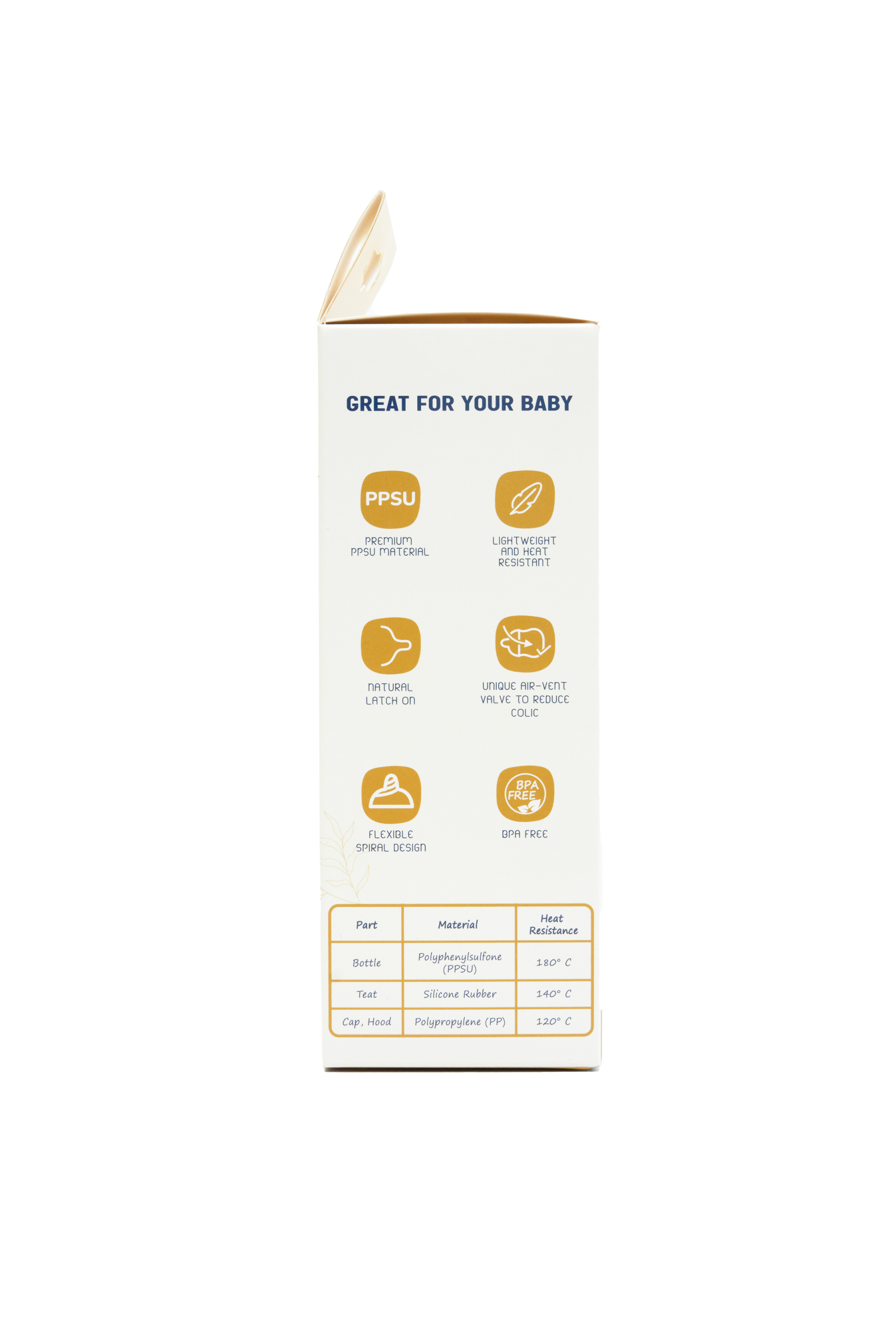 MOMMYMORA PPSU FEEDING BTL 240ML/8OZ