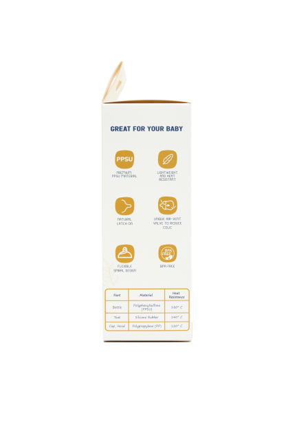 MOMMYMORA PPSU FEEDING BTL 240ML/8OZ