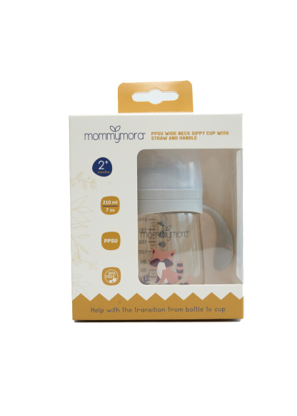 MOMMYMORA PPSU SIPPY CUP 210ML W STRW