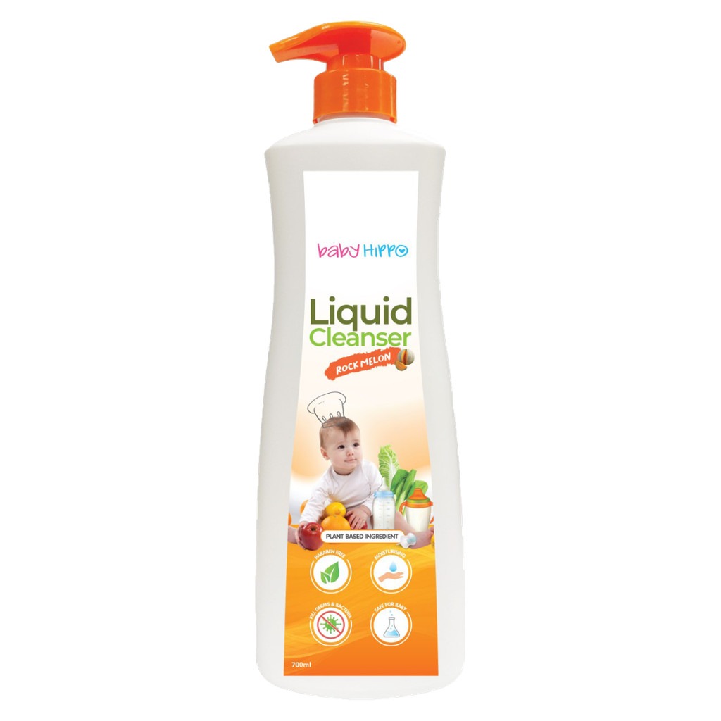 BABY HIPPO LIQ CLEANSER UNSCENTED 700ML