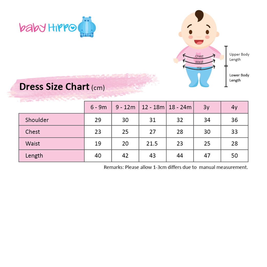 Baby Hippo Dress HTD0822-39015 - Black