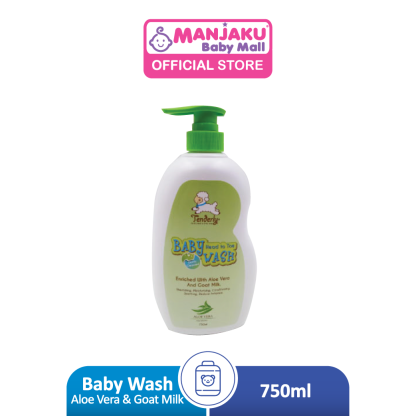 Tenderly Baby Wash Head To Toe - Aloe Vera & Goat Milk (750ml)