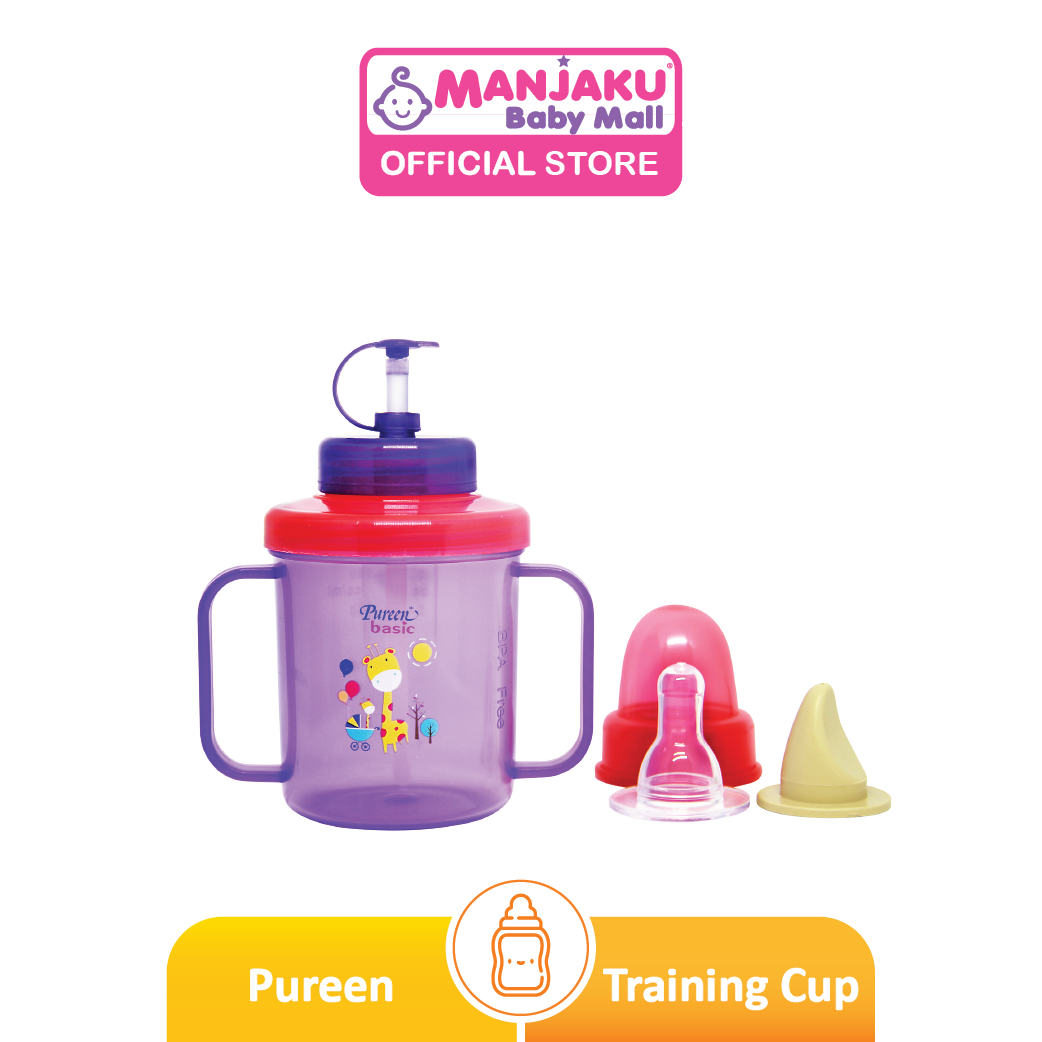 Pureen 3-In-1 Training Cup (Assorted Color)