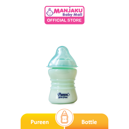Pureen Natural Flow Bottle 8oz (Assorted Color)