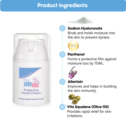 SebaMed Baby Protective Facial Cream 50ml