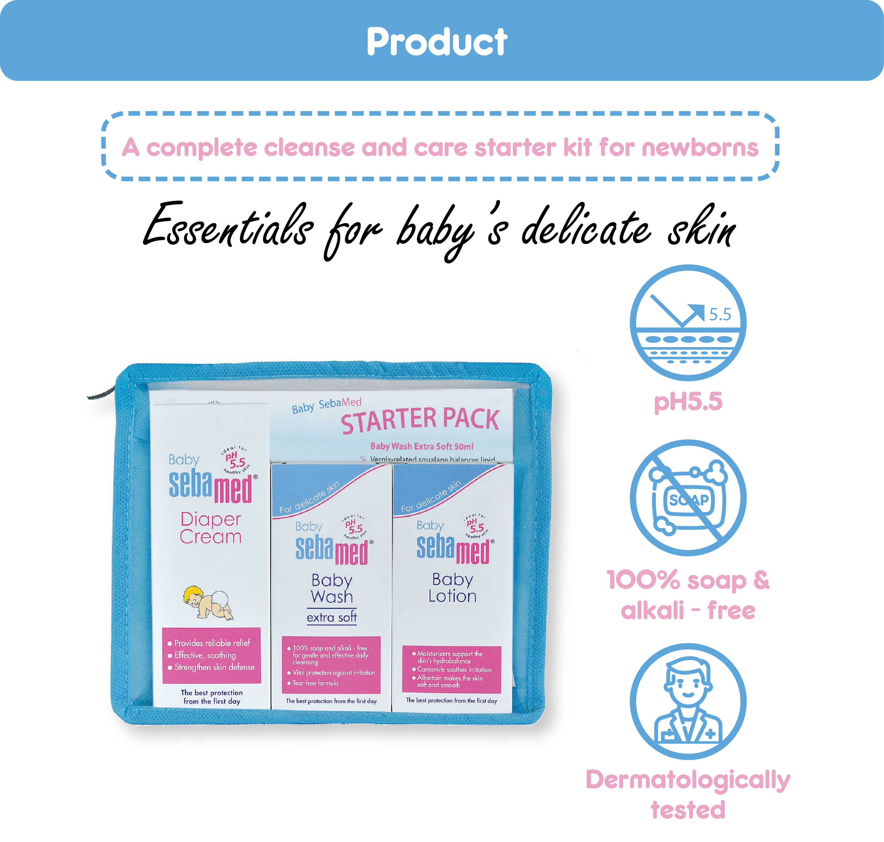 SebaMed Baby Starter Pack