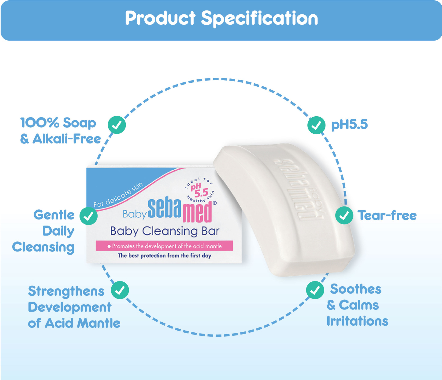 SebaMed Baby Cleansing Bar 100g