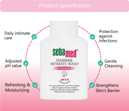 Sebamed Feminine Intimate Wash P.H 3.8 - 200ML