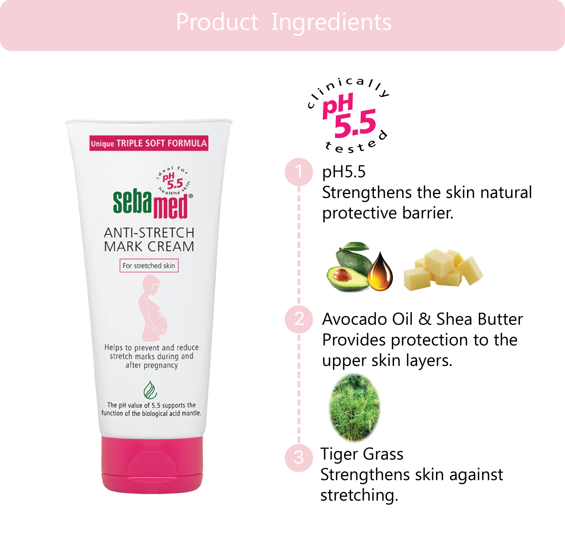 Sebamed Anti Stretch Mark Cream - 200ml