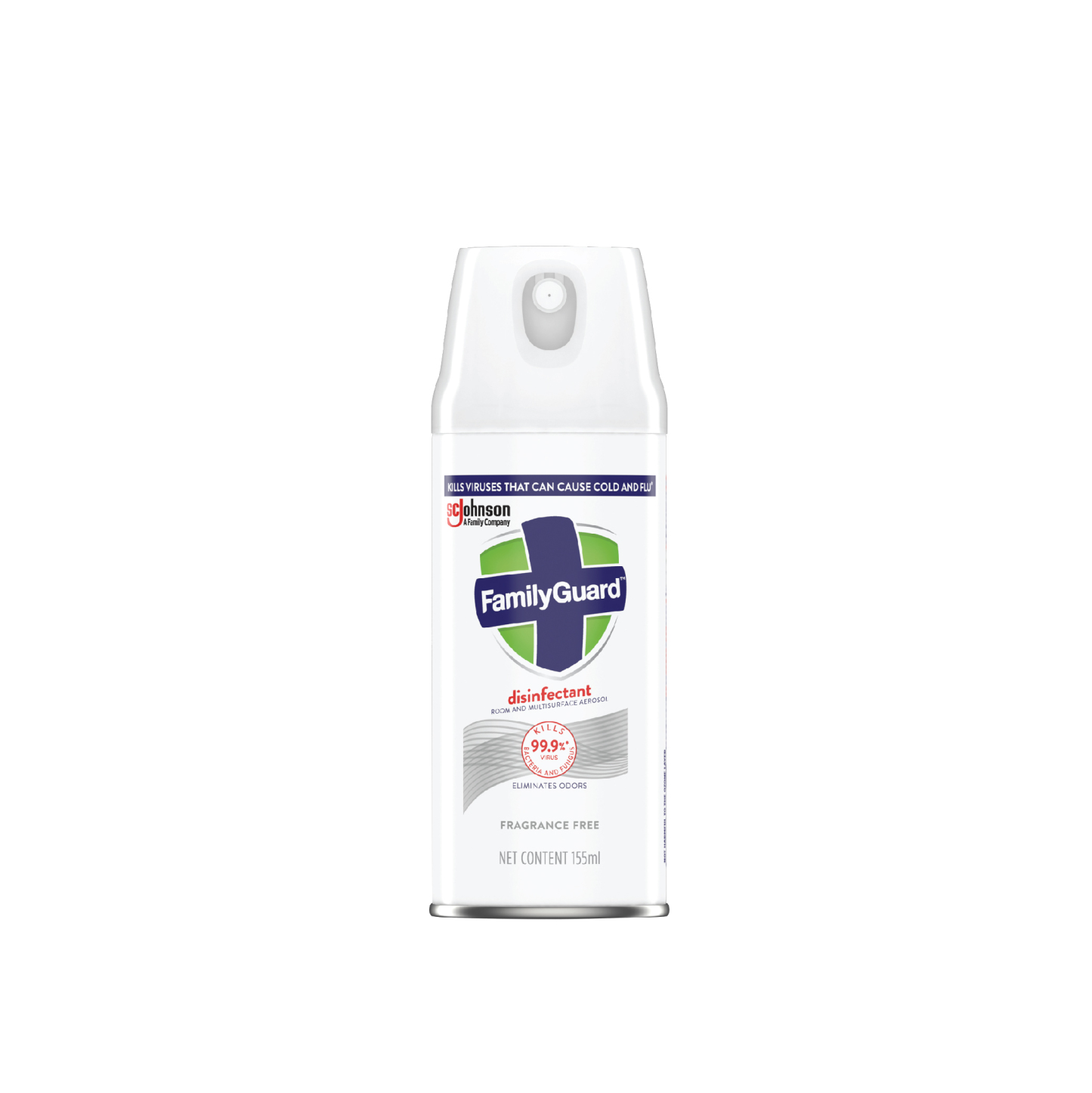 FamilyGuard Disinfectant Spray Fragrance Free (155ml)