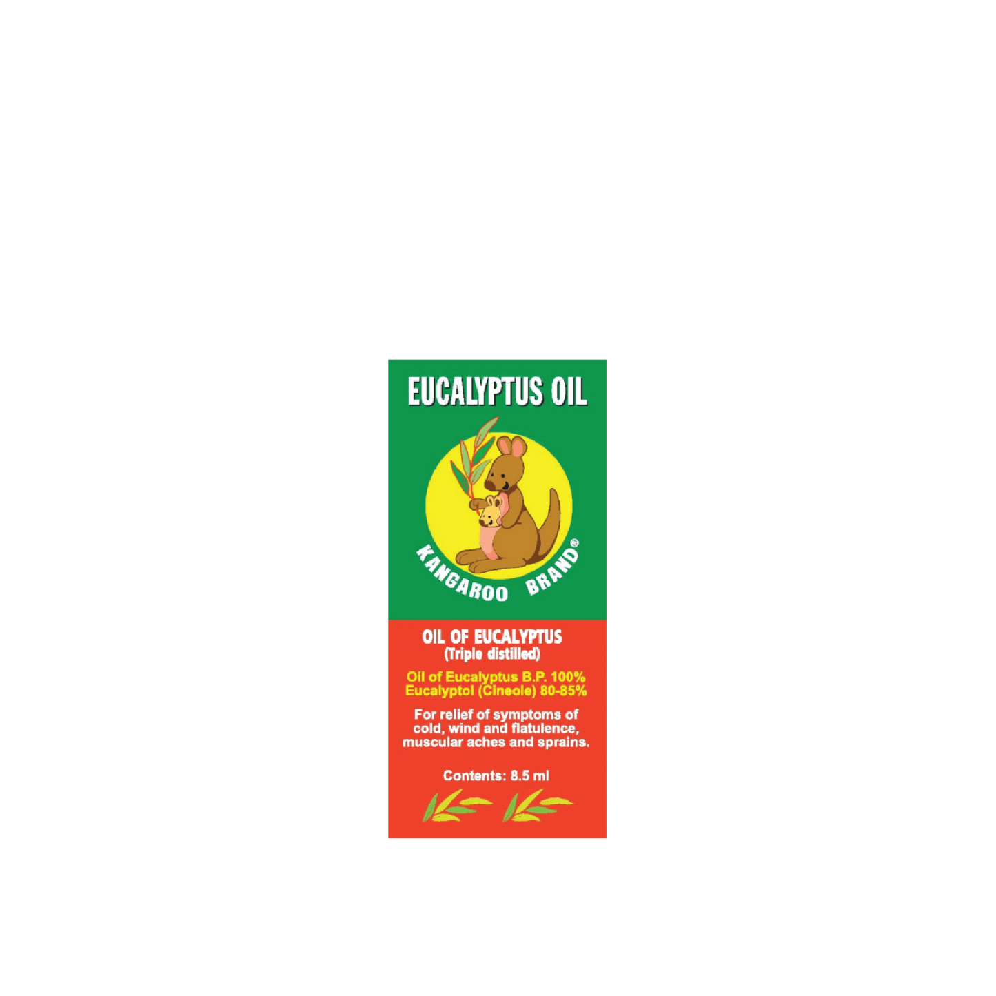 Kangaroo Brand Eucalyptus Oil (8.5ml)