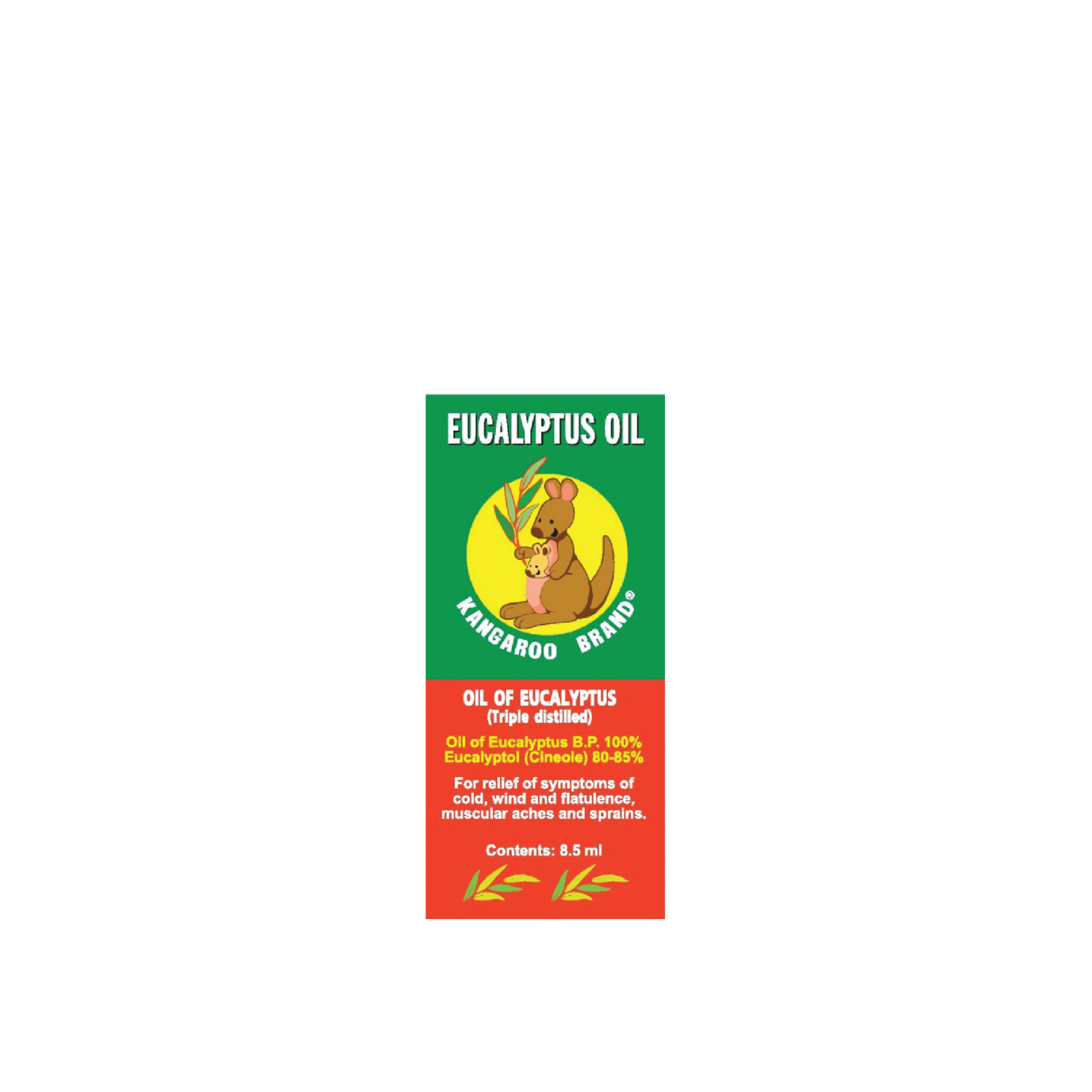 Kangaroo Brand Eucalyptus Oil (8.5ml)