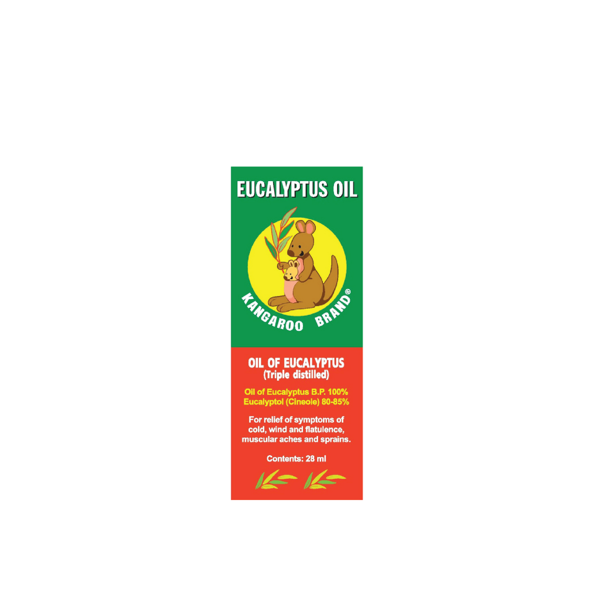 Kangaroo Brand Eucalyptus Oil (56ml)