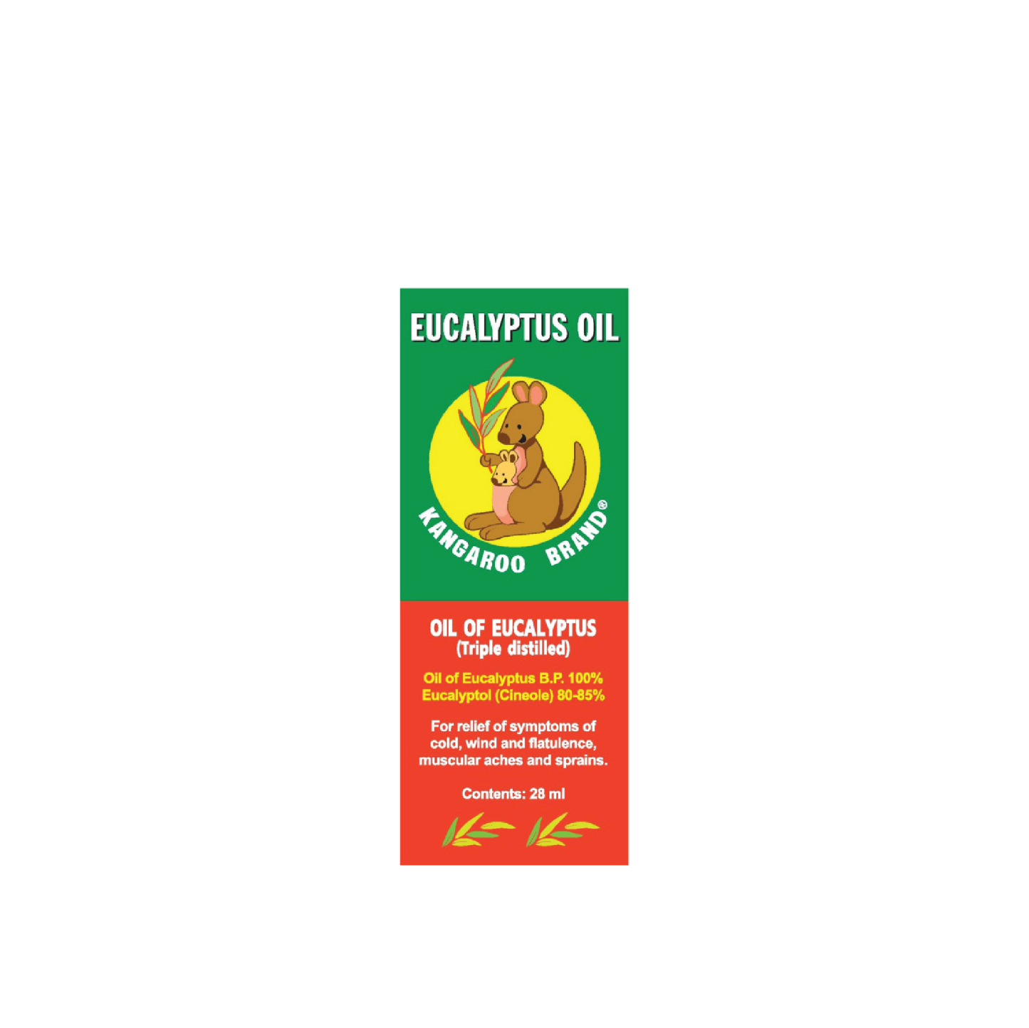 Kangaroo Brand Eucalyptus Oil (56ml)